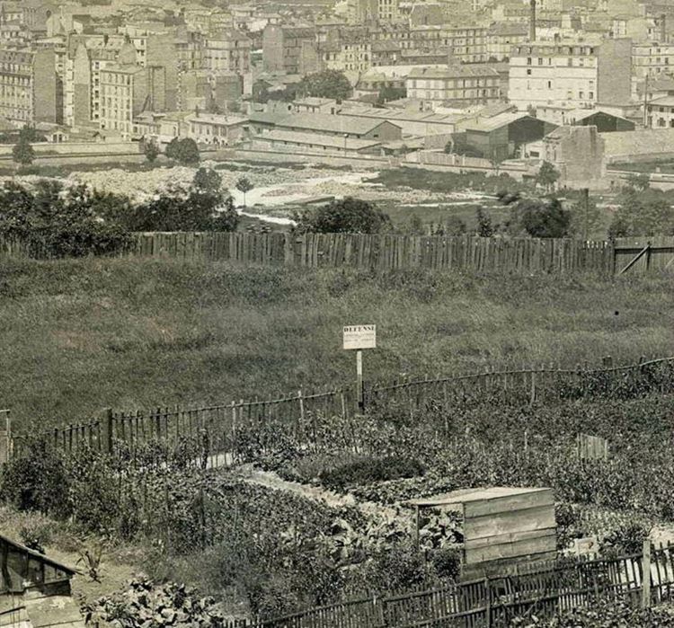 Montmartre: Moulin de la Galette'in Arkası, 1887 picture