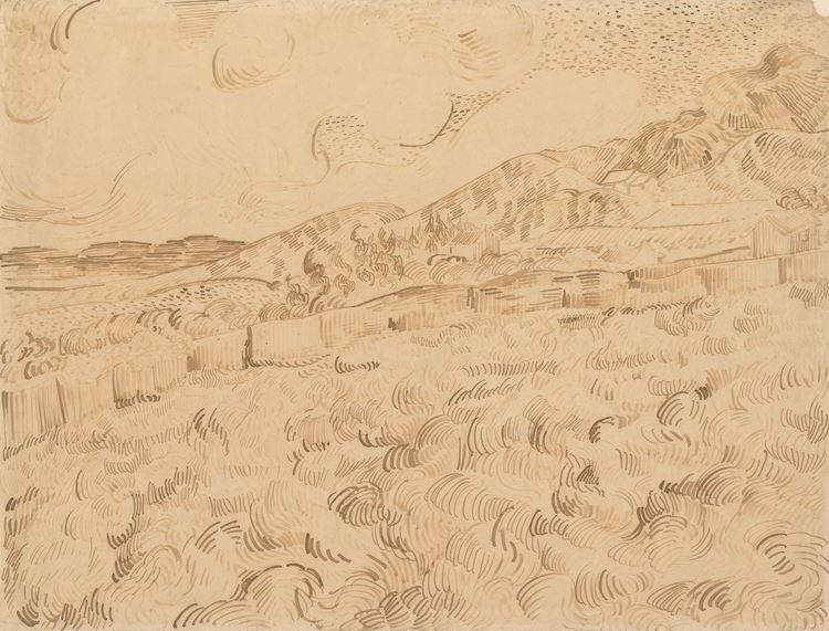 Saint-Rémy’den Manzara, 1889 picture