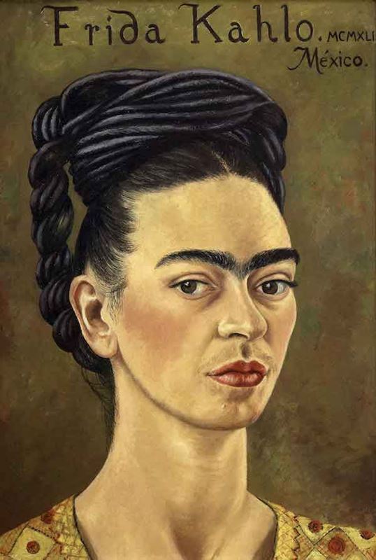 Picture for Self-Portrait in Red and Gold Dress, 1941
