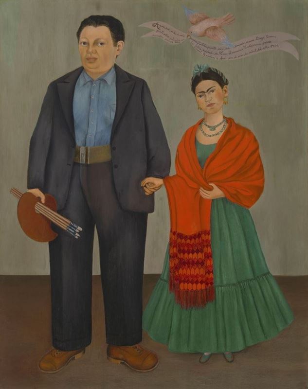 Frida ve Diego Rivera, 1931 resmi