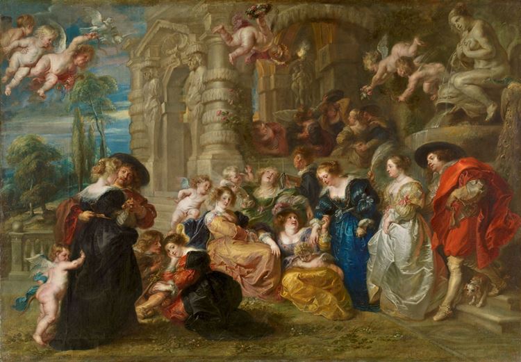 Peter Paul Rubens, Aşk Bahçesi, 1630-1635 picture