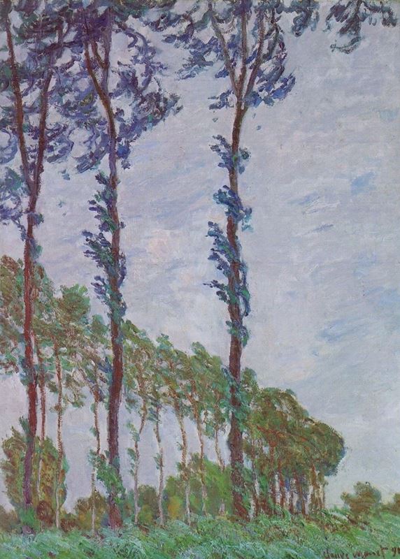 Picture for Poplars, Wind Effect, 1891