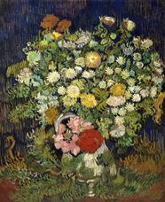 Show Bouquet of Flowers in a Vase, 1890 details