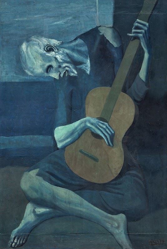 Picture for The Old Guitarist, 1903-1904