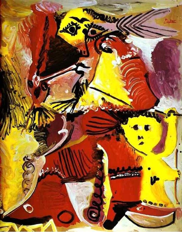 Rembrandt Figürü ve Eros, 1969 resmi