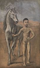 Show Boy Leading a Horse, 1905-1906 details