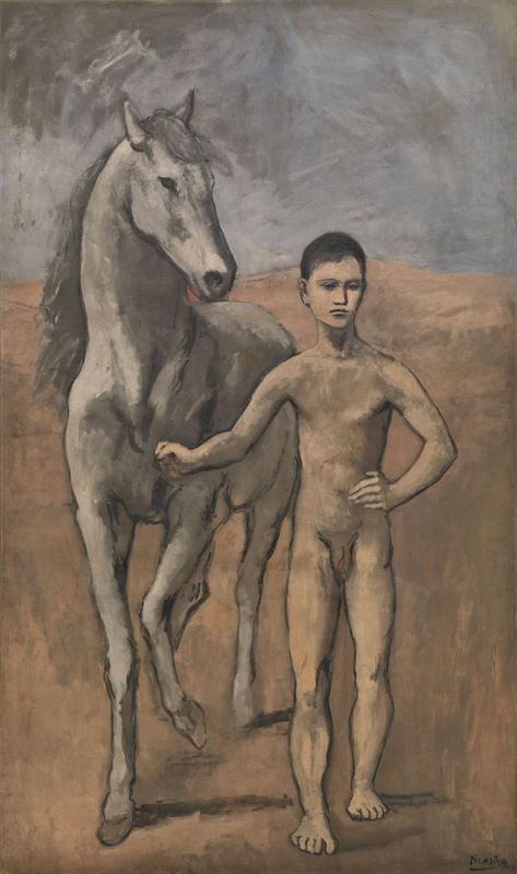 Picture for Boy Leading a Horse, 1905-1906