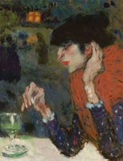 Show The Absinthe Drinker, 1901 details