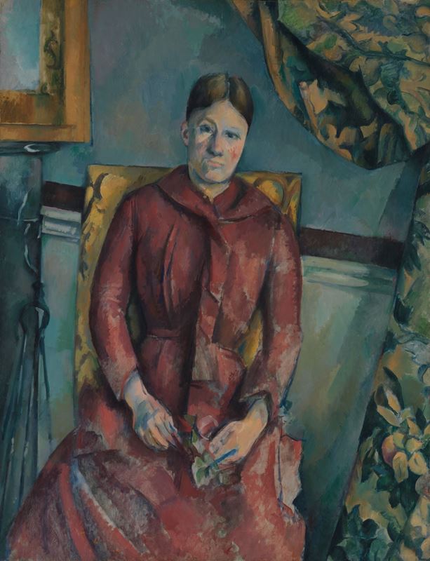 Madam Cézanne, 1888-1890 resmi