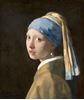 Vermeer - İnci Küpeli Kız - Ahşap Mumluk
