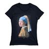 Picture of Vermeer  - Girl with a Pearl Earring - T-Shirt