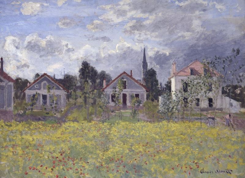 Picture for Houses at Argenteuil, 1873