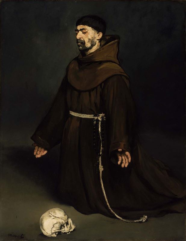 Picture for Monk in Prayer, 1865