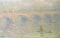 Show Waterloo Bridge, London, Sun Effect, 1899-1901 details