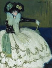 Show Woman in Blue, 1901 details