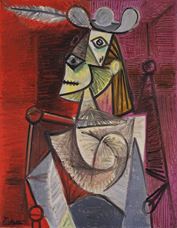 Show Woman in an Armchair, 1941 details