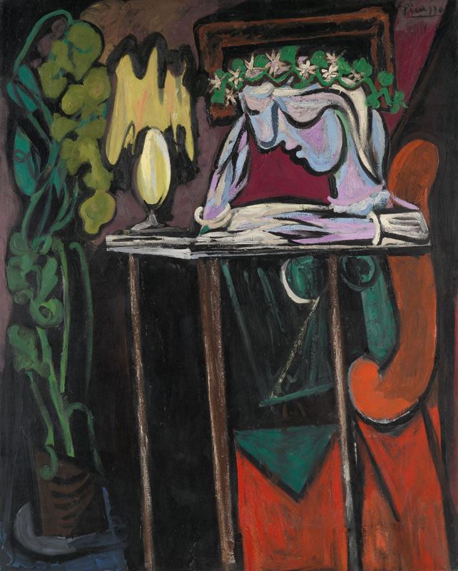 Picture for Reading at a Table, 1934