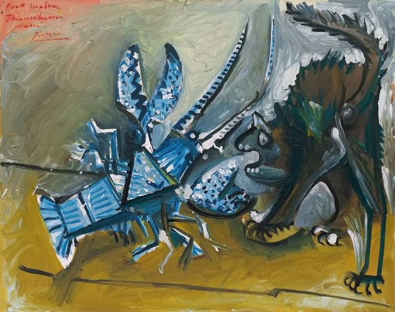 Picture for Lobster and Cat, 1965