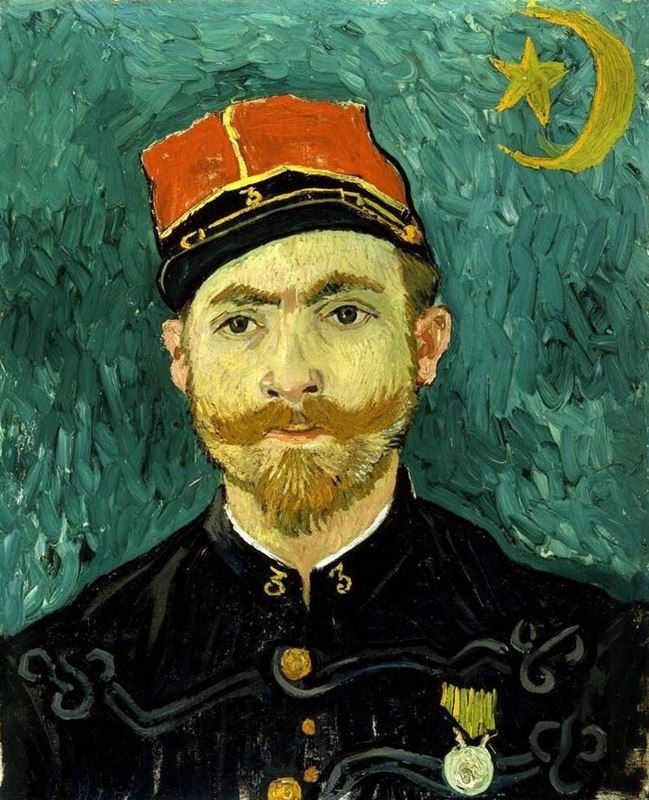 Picture for Portrait of Lieutenant Milliet, 1888