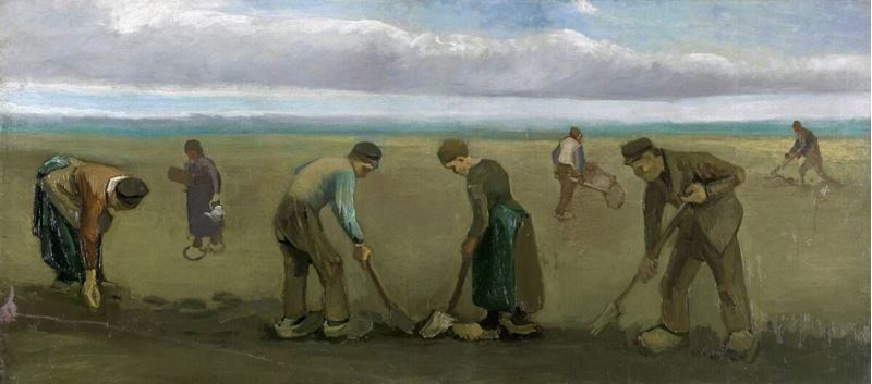 Picture for Peasants Planting Potatoes, 1884