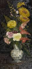 Show Vase of Flowers, 1886 details