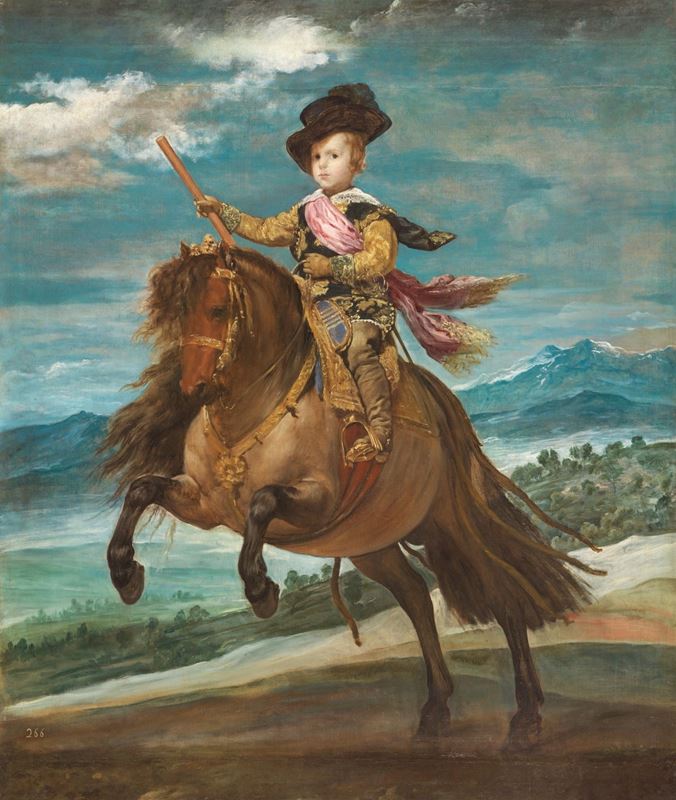 Prens Baltasar Carlos At Sırtında, 1634-1635 resmi