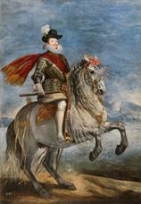 Show Felipe III on Horseback, c.1635 details