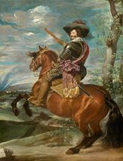 Show Count-Duke of Olivares on Horseback, c.1636 details