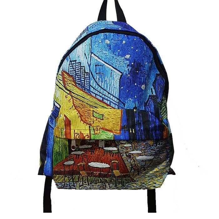 Vincent van Gogh "Café Terrace at Night" backpack