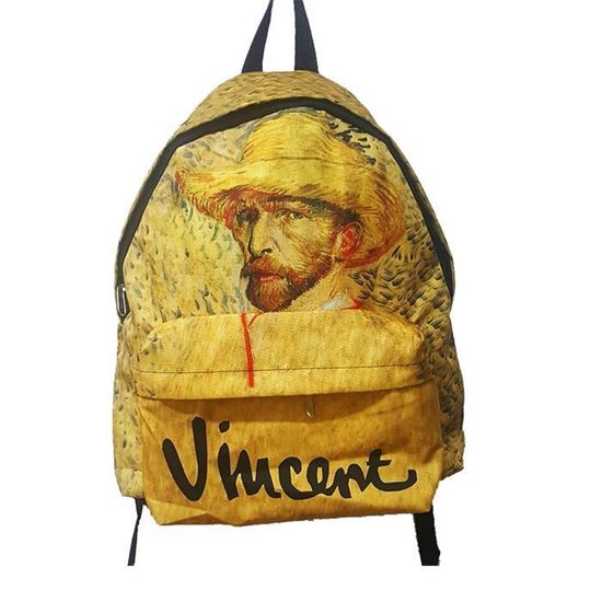 Van Gogh - Hasır Şapkalı Otoportre - Çanta