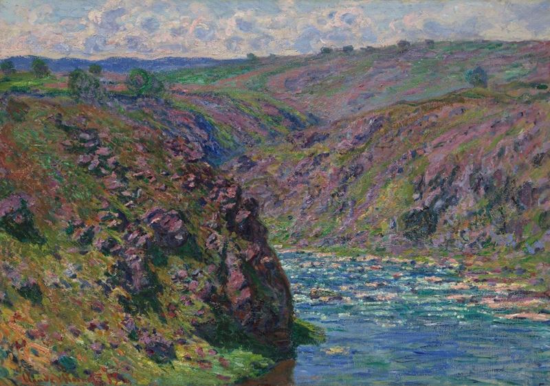 Creuse Vadisi, Güneş Işığı Etkisi, 1889 resmi