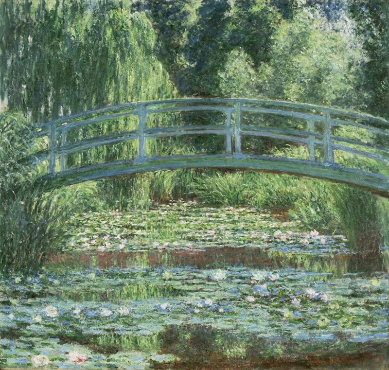 Picture for Japanese Bridge and the Water Lily Pool, 1899