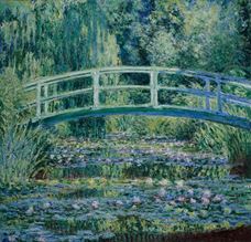 Show Water Lilies and Japanese Bridge, 1899 details