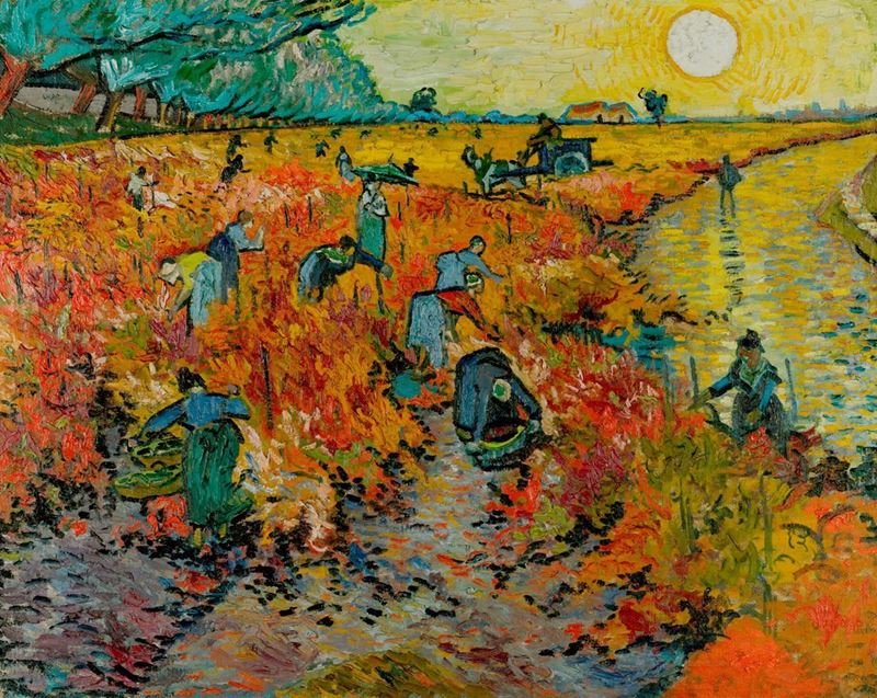 Picture for The Red Vineyard, 1888