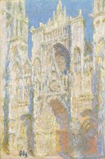 Show Rouen Cathedral, West Façade, Sunlight, 1894  details