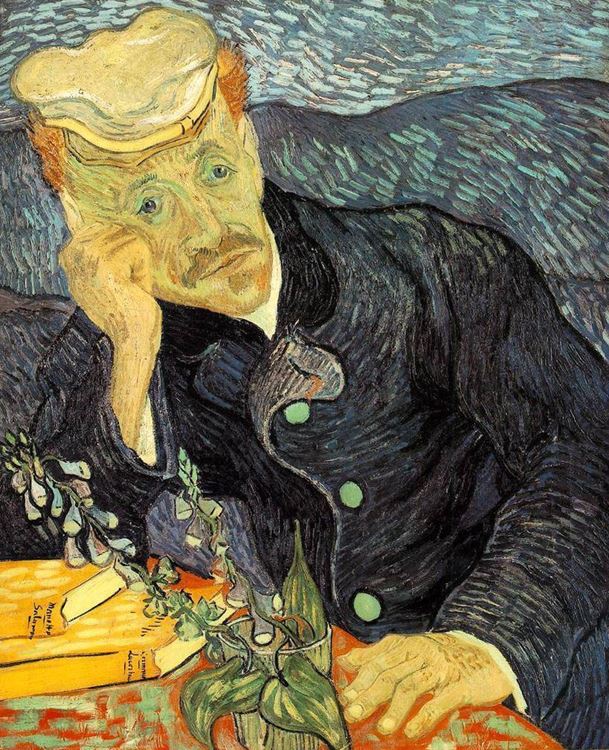 Dr. Gachet'in Portresi “Portrait of Dr. Gachet”, Vincent Van Gogh, 1890. picture