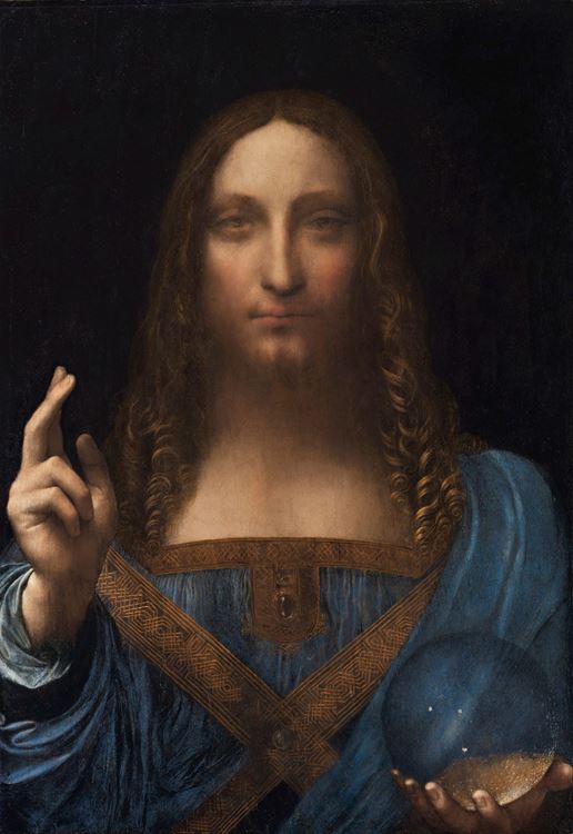 Salvator Mundi, Leonardo da Vinci, 1500 dolayları. picture