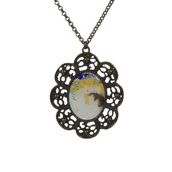 Klimt - The Three Ages of Woman - Necklace - Pivada.com