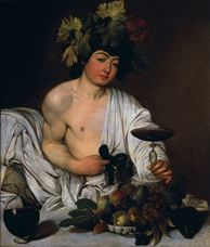 Show Bacchus, c. 1598 details