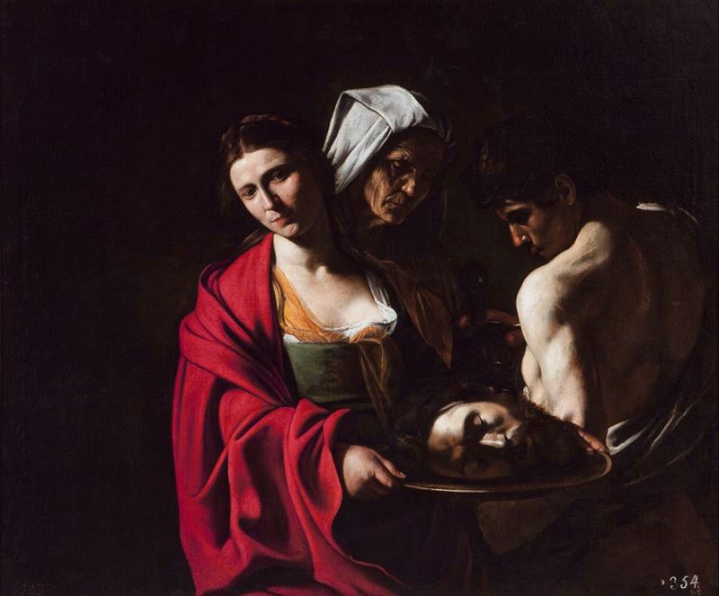 Vaftizci Yahya’nın Başı ile Salome, 1606-1607 resmi