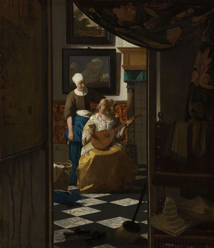 Picture for The Love Letter, c. 1669-1670