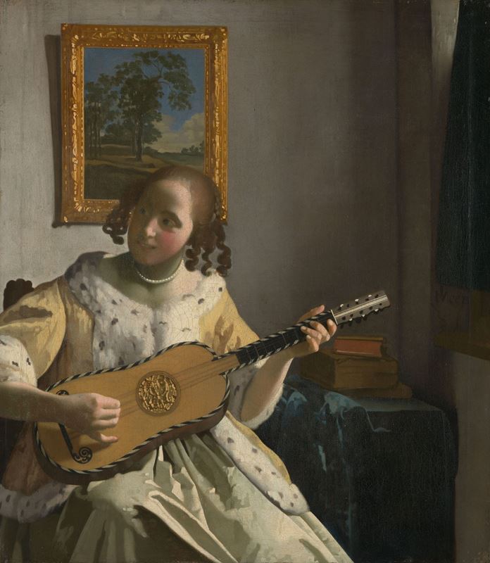 Picture for The Guitar Player, c. 1672