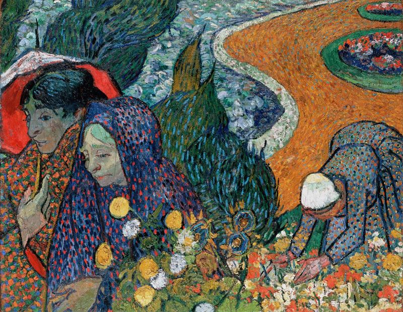 Picture for Memory of the Garden at Etten (Ladies of Arles), 1888