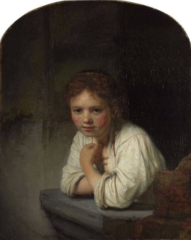 Penceredeki Kız, 1645 resmi