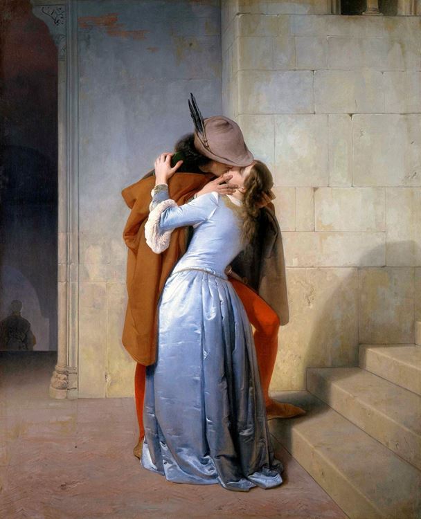 Francesco Hayez, Öpücük, 1859 picture