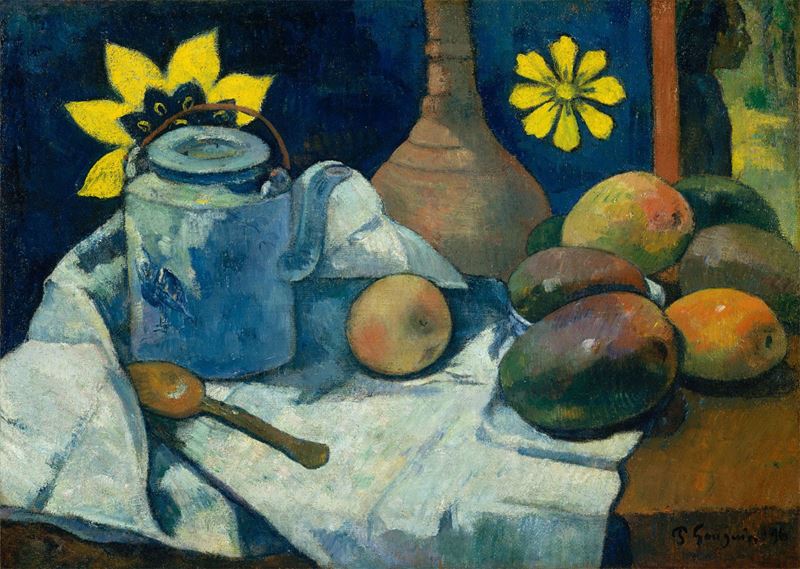 Picture for Still Life with Teapot and Fruit, 1896