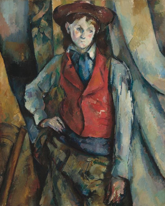 Picture for Boy in a Red Vest, 1888-1890
