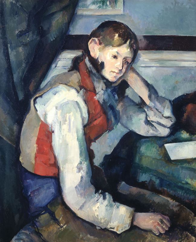 Picture for Boy in a Red Vest, 1888-1890