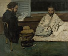 Show Paul Alexis Reading A Manuscript To Emile Zola, 1869-1870 details