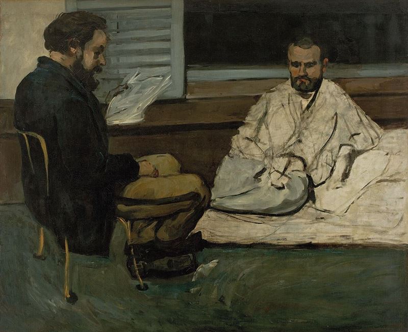 Picture for Paul Alexis Reading A Manuscript To Emile Zola, 1869-1870